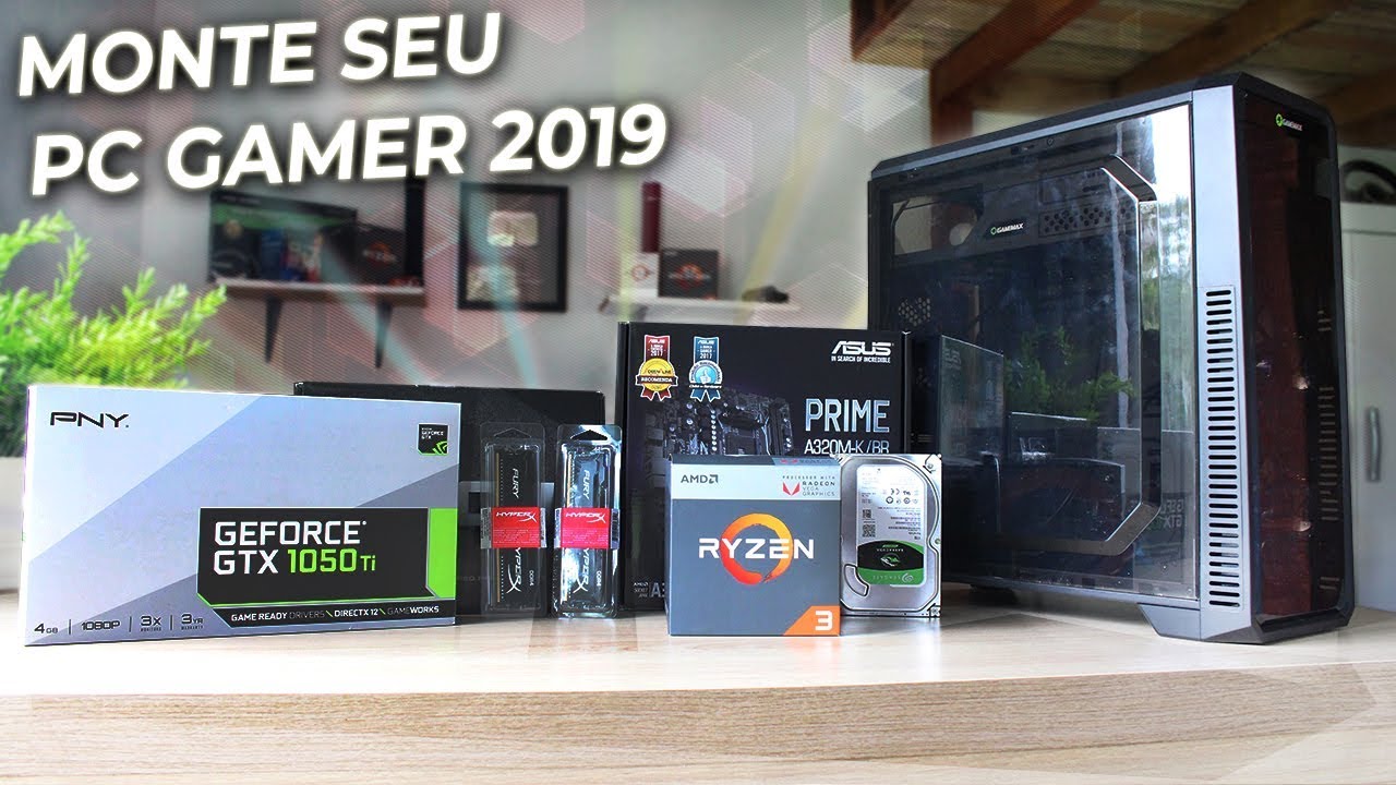 Como MONTAR um Computador (PC Gamer) Passo a Passo - TUTORIAL 2019