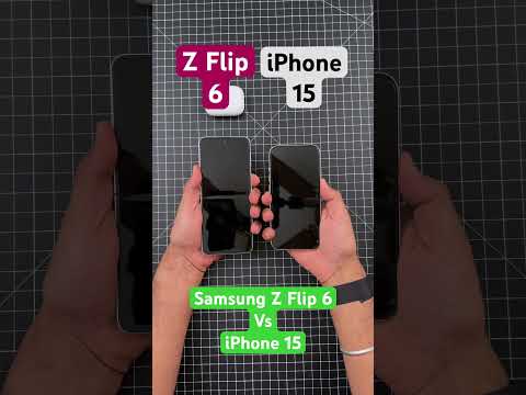 Samsung Z Flip 6 vs iPhone 15