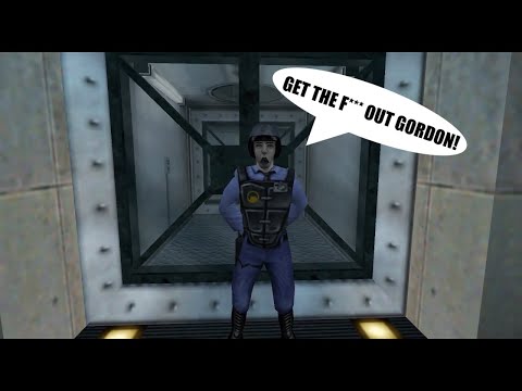 Half life but the scientist can speak up their minds 3 #halflife #memes