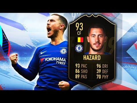 SIF HAZARD 93! IS HE WORTH 1,400,000 COINS? FIFA 19 ULTIMATE TEAM