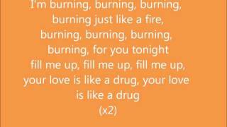 Mia Martina- Burning LYRICS