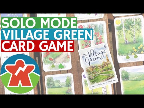 All By MyShelf - Village Green Solo Playthrough - The Broken Meeple