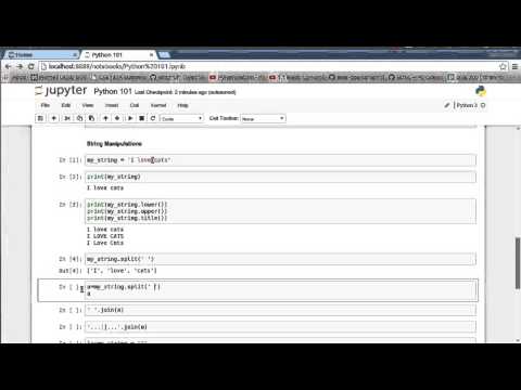 Python 101 2 String Manipulation
