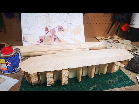 HMS Terror de Occre Ep. 1: Falsa quilla y cuadernas