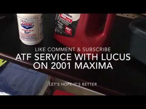 2001 Maxima - ATF service with Lucas transmission fix. Trying to fix P0744 dirty fluid