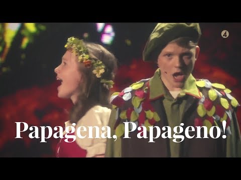 Papagena, Papageno! | Aksel Rykkvin (15y) & Inga Lohne-Otterstad (14y) | "Stjärnornas stjärna"