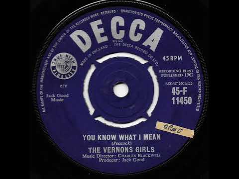 You know what I mean / The Vernons Girls.