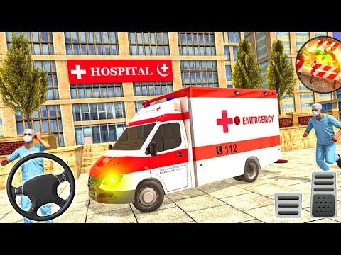 Ambulance Rescue Driving 2021 | Police Emergency Survival Van Simulator – Android GamePlay