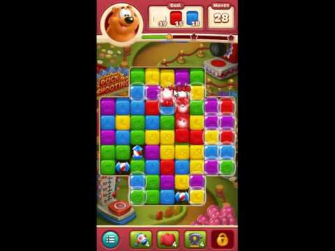 Toon Blast Level 17 - NO BOOSTERS 🐻🐺🐱