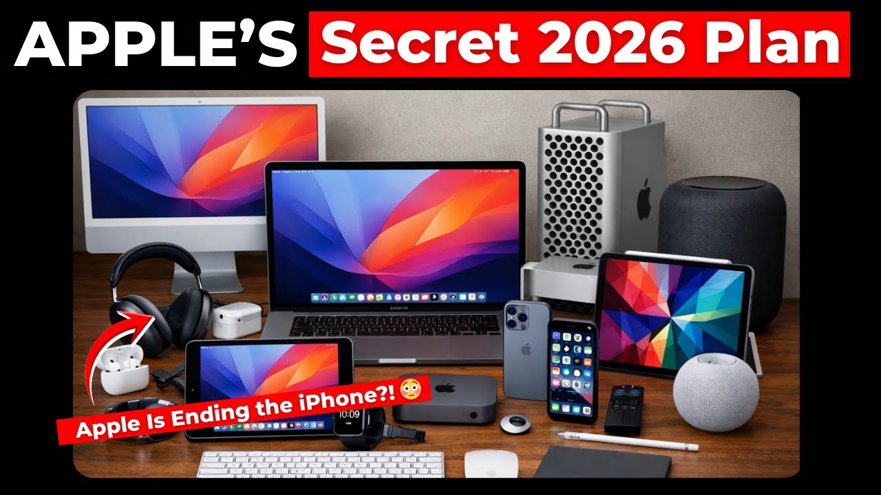 Apple 2026 Roadmap: Smart Glasses, Foldable iPhone & Touchscreen MacBook