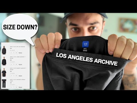 Los Angeles Archive Yeezy Gap Sizing Guide Part 2: I Sized Down!