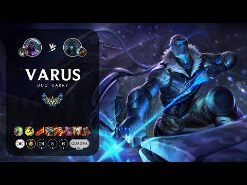 Varus ADC vs Kalista - KR Challenger Patch 13.11