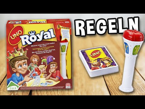 UNO ROYAL - Spielregeln TV (Spielanleitung Deutsch) - Mattel Regeln