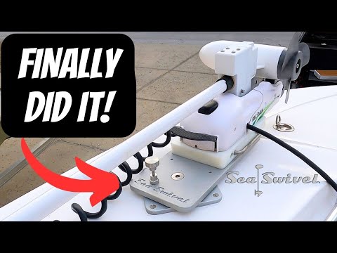 INSTALLING THE NEW SEA SWIVEL For The New Rhodan Spot Lock GPS Anchor - Game Changer!!!