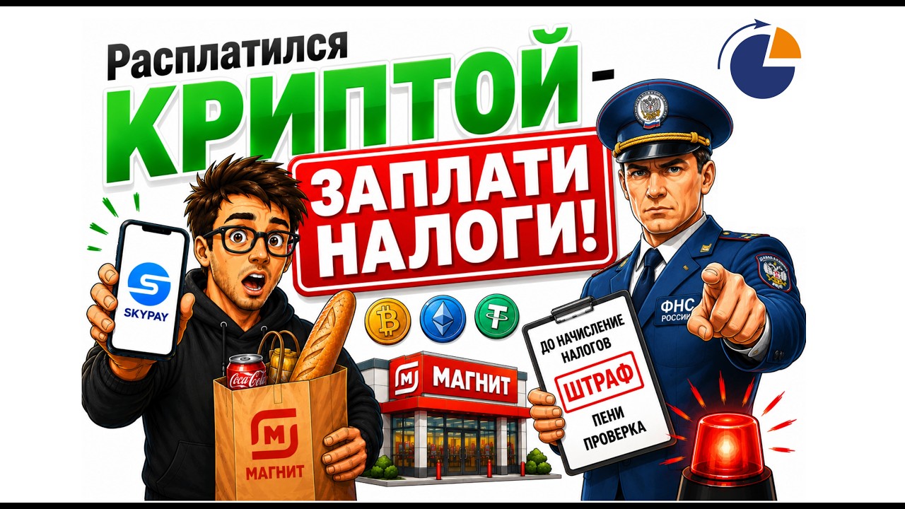 Заплатил криптой? Теперь заплати налоги! SkyPay: налоговая ловушка?