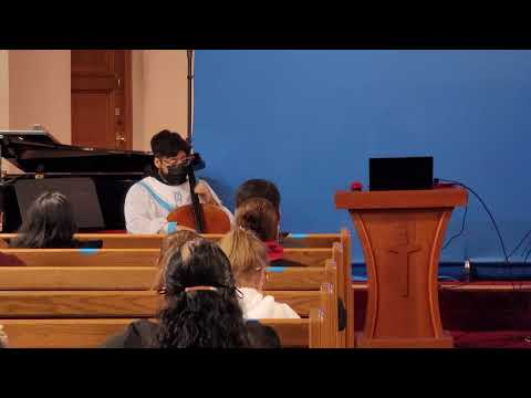 10.22.2021  "Amazing Grace" cello solo