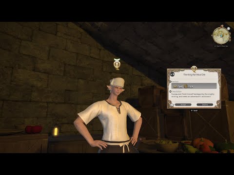 FFXIV Side Quest: The King Rat Must Die
