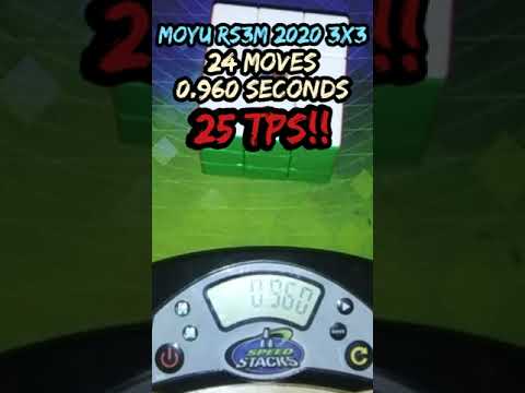 What 25 TPS Looks Like On A Budget Cube #shorts