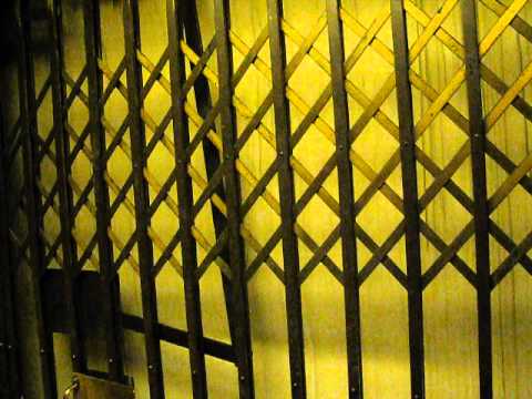 Vintage Turnbull? Gated Traction Elevator at U of T Medical Sciences Building