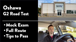Oshawa G2 Road Test - Full Route & Tips on How to Pass Your Driving Test