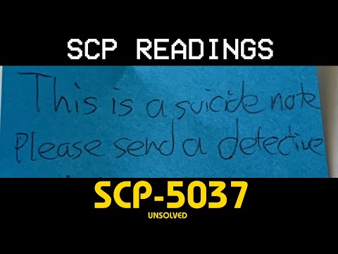 SCP-5037 - Unsolved