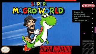 Super Magro World for Super Nintendo | Super Mario World Romhack [SNES]