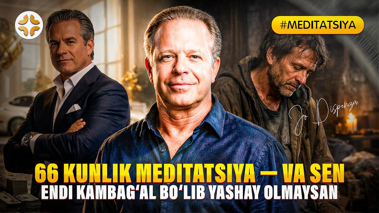 66 kunlik meditatsiya — va sen endi kambag‘al bo‘lib yashay olmaysan | Jo Dispenza