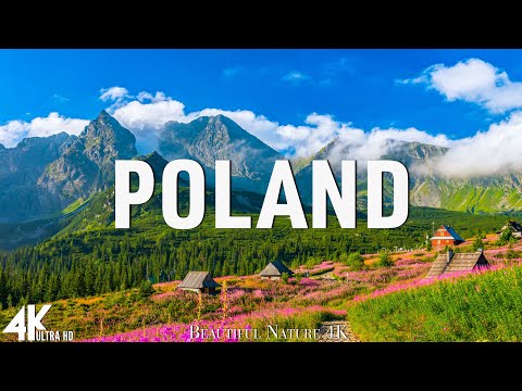 FLYING OVER POLAND 4K • Relaxing Music Along With Beautiful Nature Videos • 4K Video HD