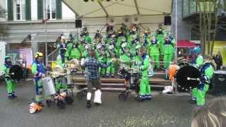 preview picture of video 'Schnüffler Clique Wettingen @ Fasnacht Baden 2014'