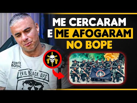 NO BOPE IAM ME MATAR NO BATISMO... | SGT BRITTO - CATIANO & CAVEIRA BOPE RJ | CopCast