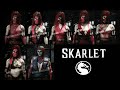 Mortal Kombat X ALL SKARLET MKX Costume Skin PC MOD
