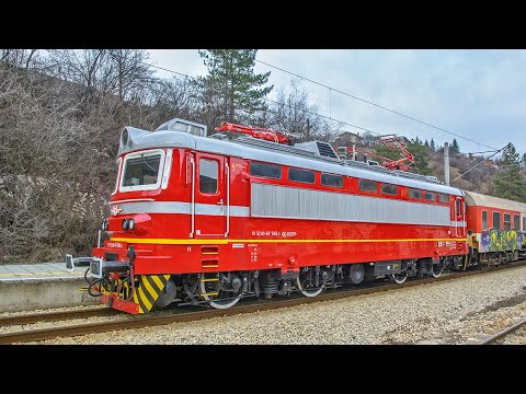 The renovated Škoda 68Е locomotives of BDZ / Реновираните локомотиви Шкода 68E на БДЖ