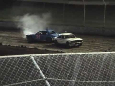 Modified Production - Heat 4 - Carnival of Flowers Cup - Charlton Raceway - 23.09.11