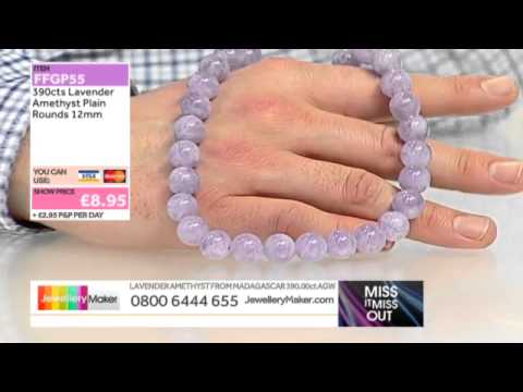 JewelleryMaker LIVE (MIMO) 01/02/2014 Tigers Eye and Blue  Apatite Beads