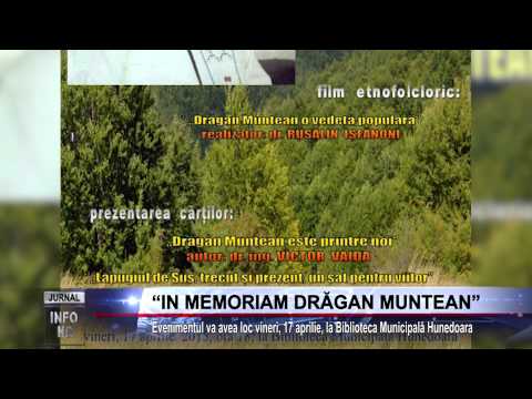 “IN MEMORIAM DRĂGAN MUNTEAN”