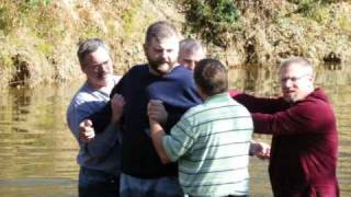 just as the sun went down