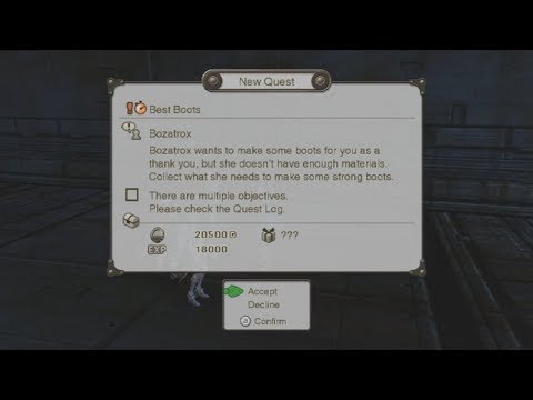 Xenoblade Chronicles - Best Boots - Mechonis Field (Timed)