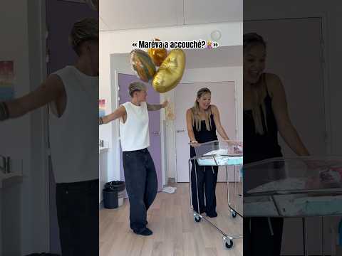 Bébé est la !😱😍🫶🏼 Devinez son prénom, il commence par R 🤭 snap: KellyMareva 👻