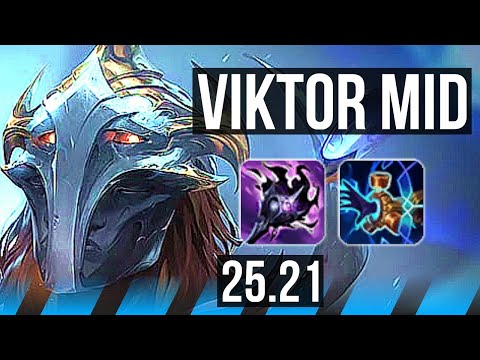 VIKTOR vs SYLAS (MID) | 6k comeback | KR Challenger | 25.21