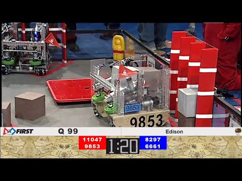 Q99 - 2018 FIRST World Championship Detroit FTC Relic Recovery | FTC Team 11047 Screw It !!