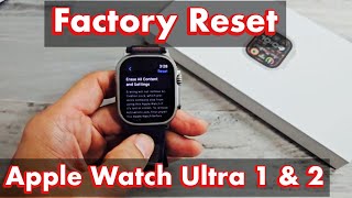 Apple Watch Ultra 1 & 2: How to Factory Reset & Remove Activation Lock