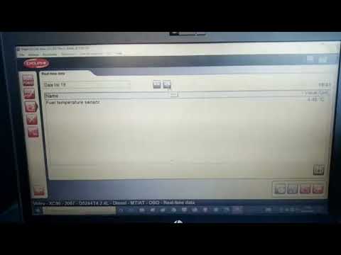 Volvo D5 Fuel Pressure Check 3