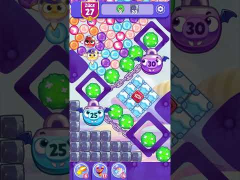 Angry Birds Dream Blast Level 161 no booster [Gameplay] optimized for smartphones [Rovio]