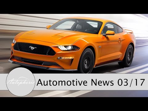 NEWS: Neuer Ford Mustang (USA), BMW 4er Facelift, Opel Crossland X - Autophorie