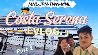 Costa Serena Cruise Part 1 - Embarkation Day | Ghee TV