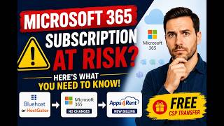 Microsoft 365 Subscription at Risk? Bluehost & HostGator Users: Here's