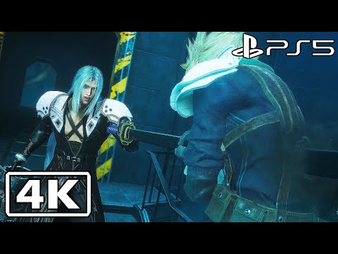 Cloud Vs. Sephiroth - Crisis Core Final Fantasy 7 Reunion (4K)