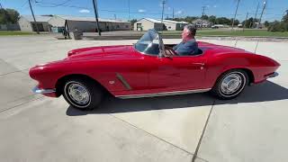 30-Years-Owned 1962 Chevrolet Corvette 4-Speed Reverse & Driving Off