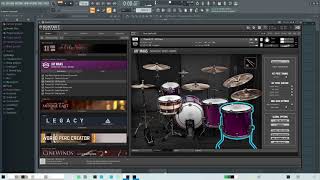 Video thumbnail for Jay Maas Signature Series Drums - KONTAKT library - sound check (no talking) by The Empire of Sounds