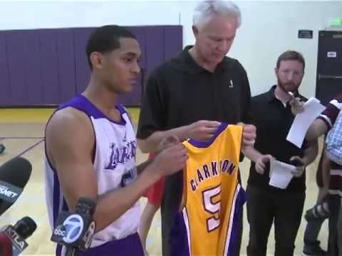 Fil-Am Clarkson makes NBA debut with LA Lakers